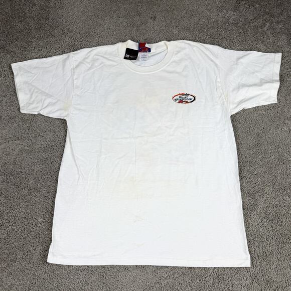 Chevrolet Racing Shirt Mens XL White Monte Carlo NASCAR Graphic Tee GM - Picture 9 of 15